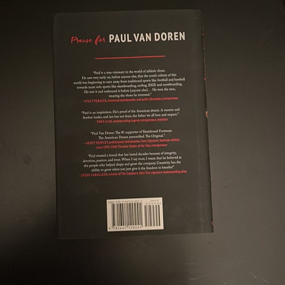 Signed vans book by Paul van doren - Picture 3 of 3